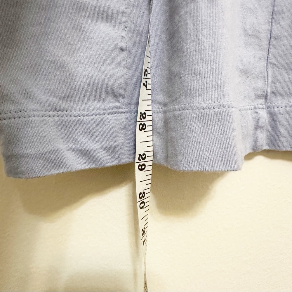 PureJill by J Jill Periwinkle Pull Over Tunic Size Medium Relaxed Fit Pockets - Picture 10 of 11